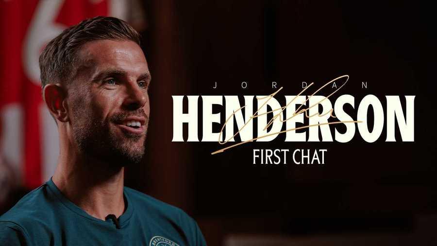 JORDAN HENDERSON'S first interview as a Brentford player