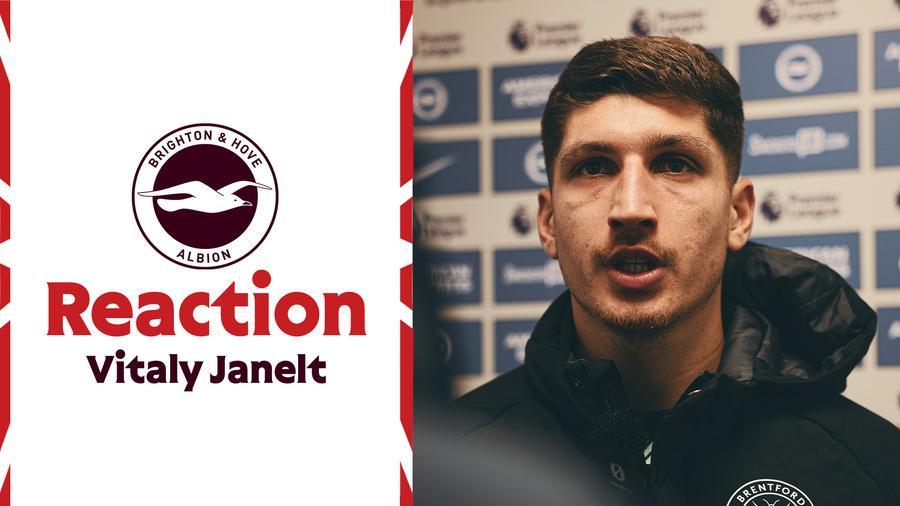 Reaction: Vitaly Janelt post Brighton defeat