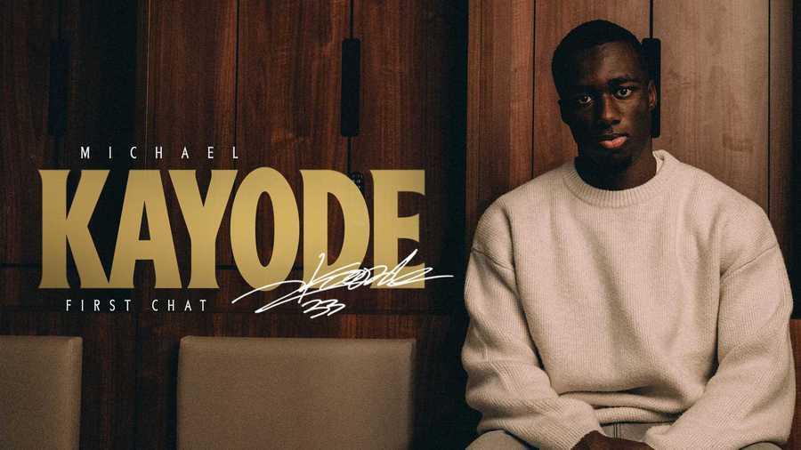 MICHAEL KAYODE is a Bee | Kayode's first words as a Brentford player